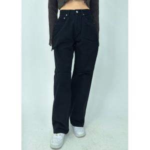 ワイドパンツ パンツ EGBlackツイルワイドパンツ レディース
