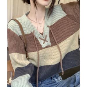限定セール⭐︎her lip to ニット herlipto her lip to Share The Love Knit Top ロゴ ニット セーター