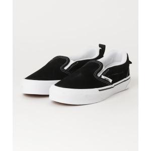 スニーカー メンズ VANS ヴァンズ KNU SLIP ニュースリップ VN0009QD6BT BLK/T.WHITE