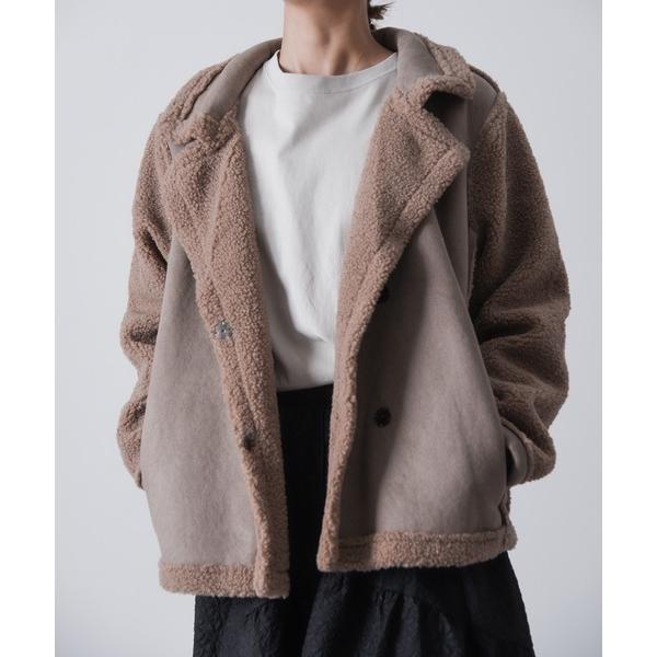 ムートンコート ボアコート Z-2-SP 8A4 フェイク ムートン ボアジャケット/ムートンコート...