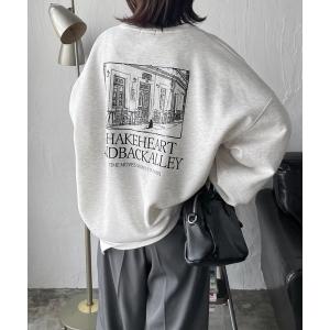 トレーナー スウェット アソートバックプリントスウェット レディース