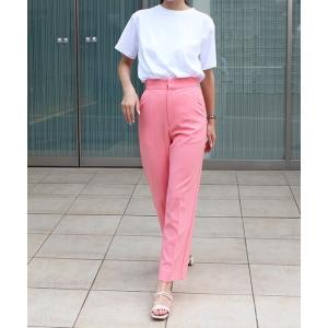 スラックス パンツ MODE ROBE オリジナルカラーパンツ レディース