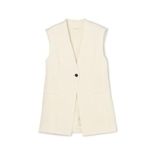DES PRES（デプレ） ベスト ジレ レーヨンナイロンダブルフェイス