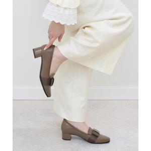 レディース パンプス 「Bridget Birkin walk」オペラリボンヒールウォーキングパンプス(535222)｜zozo