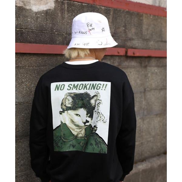 トレーナー スウェット HOOK -original- 世界の有名絵画が猫に　プリントスウェット メ...