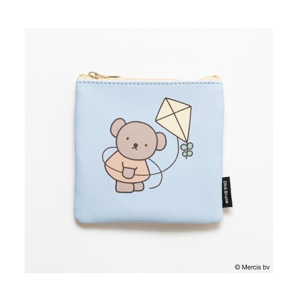 ポーチ BRUNA DULL PASTEL ミニフラットポーチ レディース