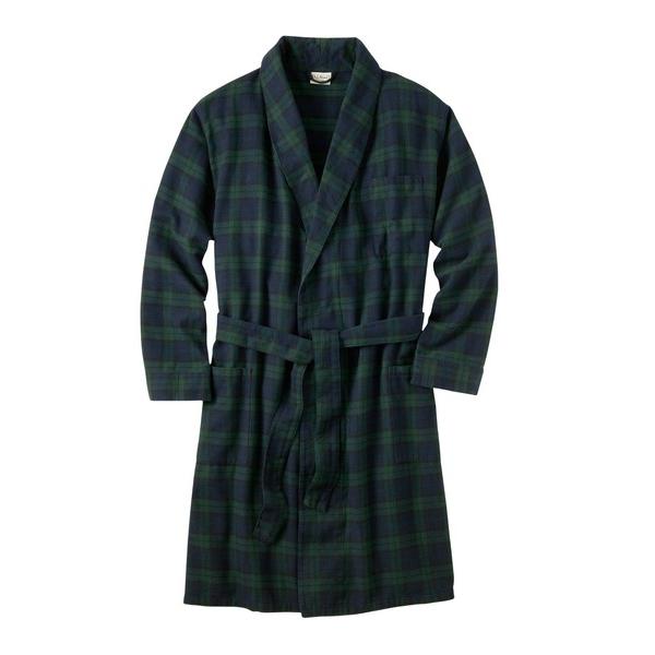 ガウン スコッチ・プラッド・フランネル・ローブ 米国フィット・レギュラー メンズ