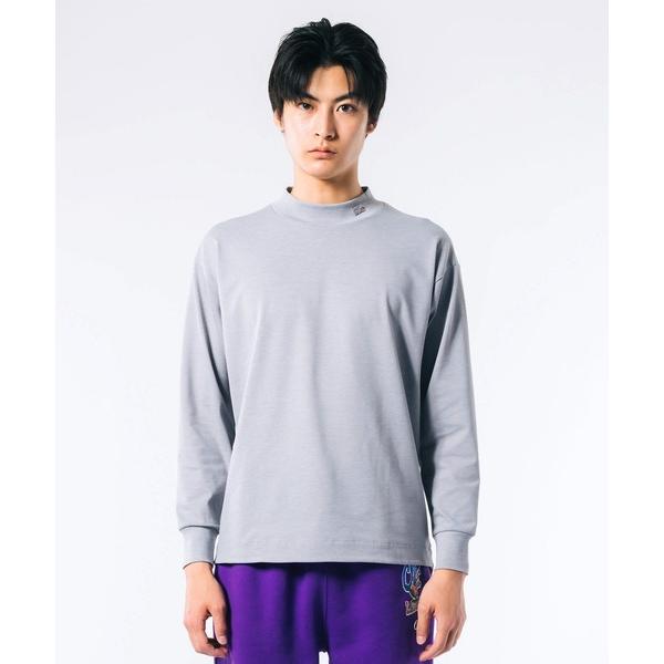 tシャツ 鹿の子地モックネックTシャツ メンズ