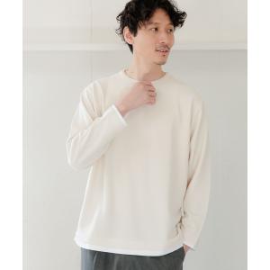 tシャツ クルーネックレイヤード/長袖/7048...の商品画像