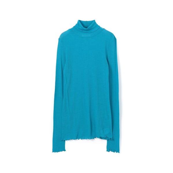 tシャツ テクノリブ タートルネックプルオーバー レディース
