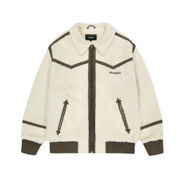 コート アウター 「mahagrid/マハグリッド」SHERPA FLIGHT JACKET/ボアフ...