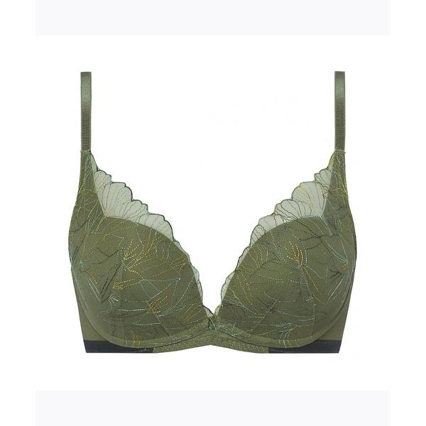 ブラジャー 夢みるブラ ノンワイヤー ブラジャー イン ザ フォレスト「B，C，Dカップ」 AMST...