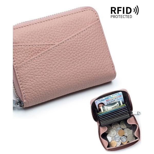 カードケース 「スキミング防止」小銭入れ付きじゃばらカードケース