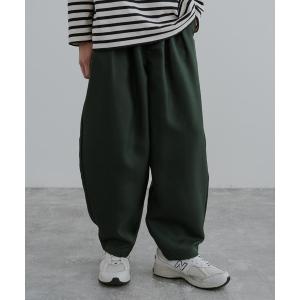 パンツ ドレープ ワイドバルーンパンツ