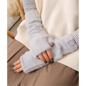 CALIFORNIA OUTFITTERS 手袋 8E15 ふわもこ モヘア風 保湿加工2way