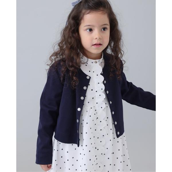 カーディガン 「BASIC」エトワールスナップカーディガン baby-kids(80cm-150cm...