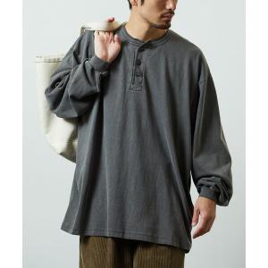 メンズ tシャツ Tシャツ FREAK’S STORE/フリークスストア HEAVY WEIGHT HENLEY NECK L/S /ヘビーウェイト｜zozo