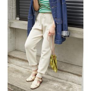 パンツ 限定展開　ニット ジョガー イージーパンツ レディース