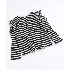 tシャツ 「WEB限定」肩フリルスリットTシャツ キッズ 子供服 女の子