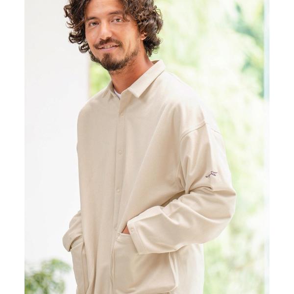 コート ジャケット mj9350-スエードライク シャツジャケット TOGARU メンズ