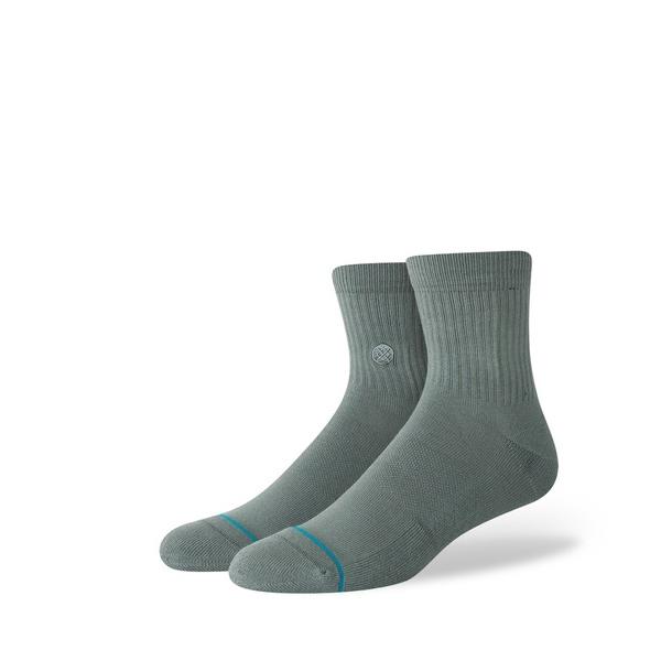 靴下 「STANCE/スタンス」ICON QUARTER　ワンポイントソックス メンズ