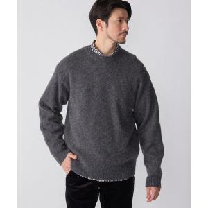 ニット *SHIPS:「シェットランドタイプ」ウール シャギードッグ ニット (セーター) 23FW｜zozo