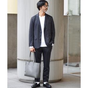 SHIPS any: 〈洗濯機可能〉ジャージー ポンチ セットアップ