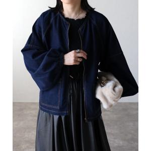 2025年8月】CAPRICIEUX LE'MAGE レディースGジャン、デニムの