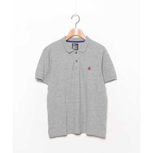 メンズ 「Design Tshirts Store graniph」 ワンポイント半袖ポロシャツ S...