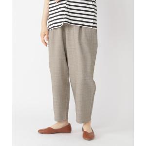 パンツ ダブルリブドライタッチテーパードパンツ