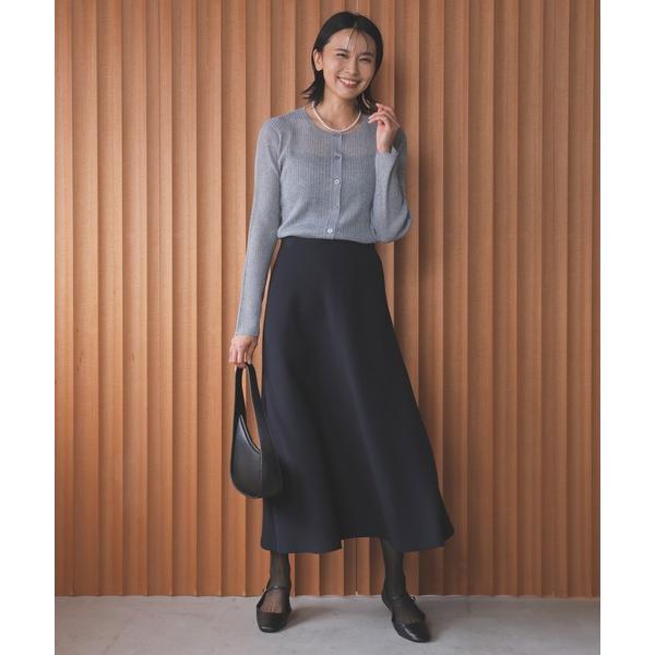 スカート 「野呂佳代さん着用」BEAUTY FORM JERSEY セミフレアスカート