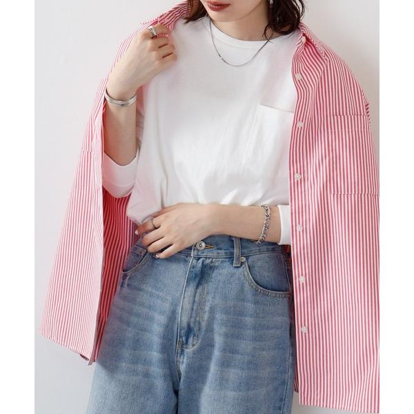 tシャツ USAコットンセミルーズシルエットロンTEE メンズ レディース