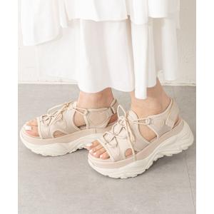 「Chico」 フラットサンダル SMALL ライトベージュ レディース｜zozo