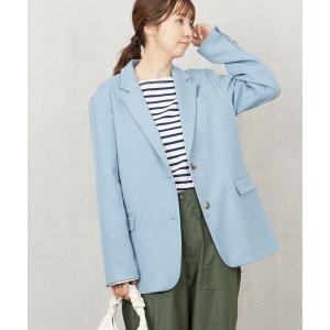 ジャケット テーラードジャケット 限定展開　ウールライク シングルジャケット レディース