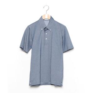 メンズ 「SHIPS JET BLUE」 半袖ポロシャツ SMALL ブルー｜zozo
