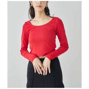 tシャツ Tシャツ レディース ベーシックUネックトップス｜zozo