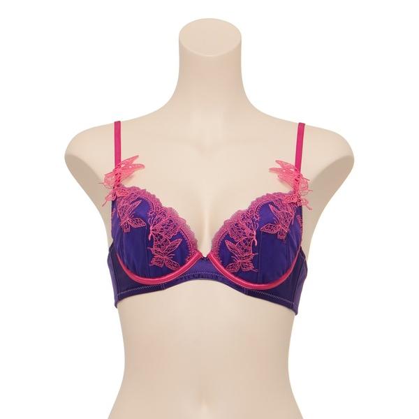 ブラジャー パピヨンレース グラマーアップ ブラ(B〜Cカップ)