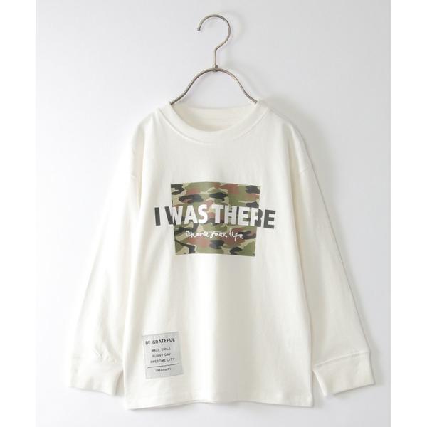 tシャツ ボックス迷彩柄ロンT（120~160cm） キッズ 子供服 男の子 女の子
