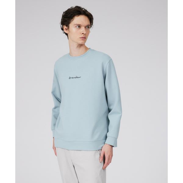 tシャツ 「Grandeur」シルキーダンボール ロゴ 長袖 Tシャツ メンズ レディース