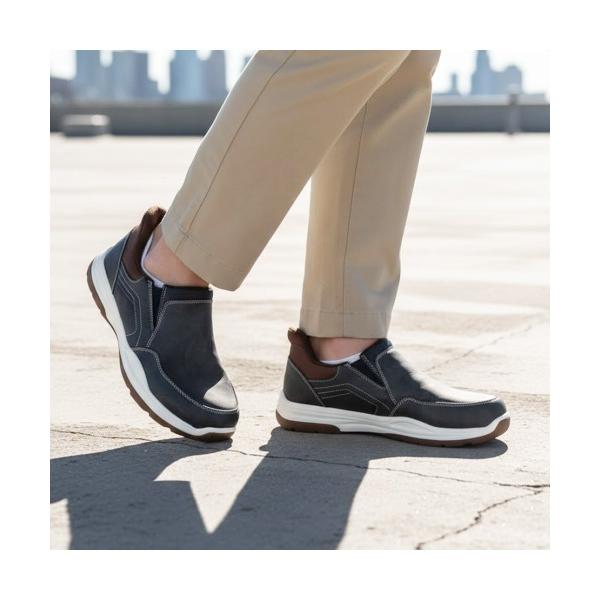 スリッポン 「CEDAR CREST」スパットシューズ（スリッポンタイプ）防水 手を使わずに履ける ...