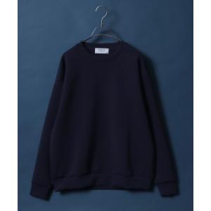 スウェット メンズ Soft Cardboard Knit Oversized Sweatshirt/ソフトダンボールニット オーバーサイズ トレーナ｜ZOZOTOWN Yahoo!店