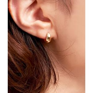 ピアス 「anq.」K10・ルナ リトルピアス レディース