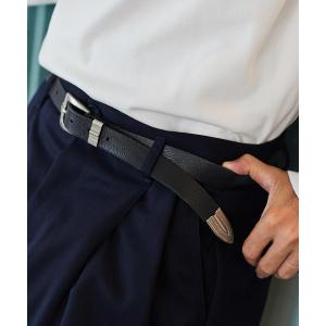 ベルト メンズ ADAMPATEK/italian leather belt/イタリアンレザーベルト