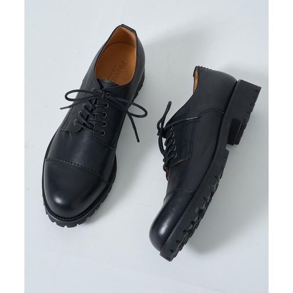 シューズ ドレスシューズ メンズ 「PADRONE」DERBY STRAIGHT TIP SHOES...