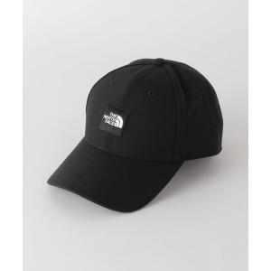 メンズ 帽子 キャップ 「THE NORTH FACE」スクエア ロゴ キャップ