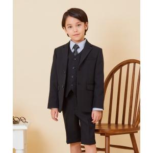 フォーマル 発表会 卒園式 入学式 ジャケット＆ハーフパンツセット キッズ 子供服 男の子