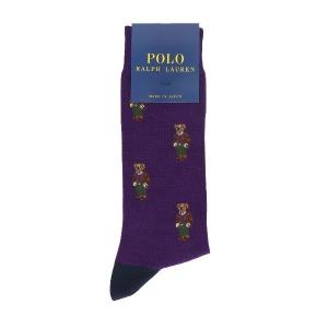 靴下 POLO RALPH LAUREN メンズ オーガニックコットン混