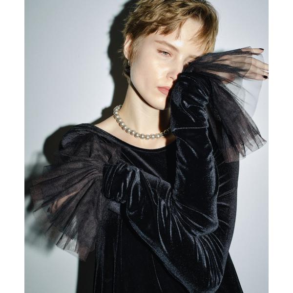 アームカバー Tulle cuffs／チュールカフス レディース