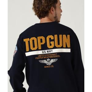tシャツ LONG SLEEVE T-SHIRT TOPGUN / 長袖 Tシャツ トップガン / AVIREX / アヴィレックス メンズ