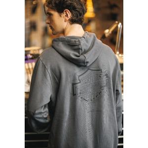 パーカー バー＆シールド3Dフーディー メンズ